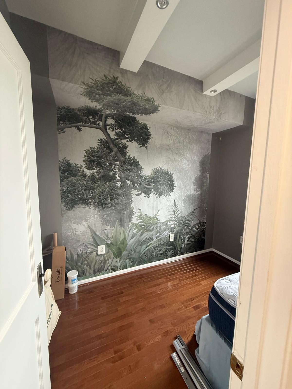 Bonsai Bedroom Mural