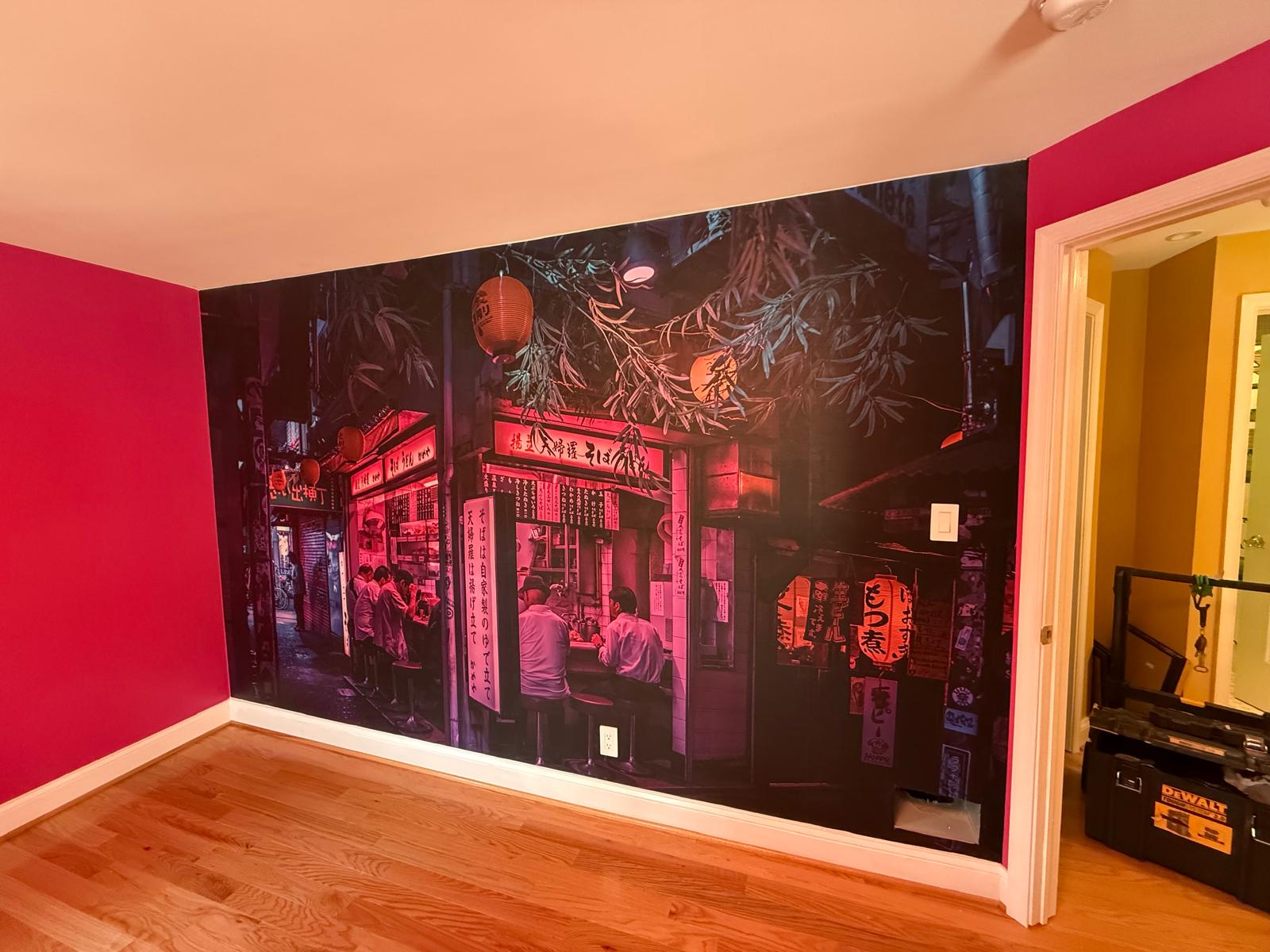 Tokyo Alley Mural